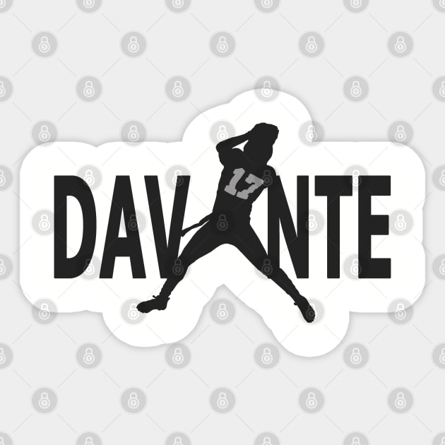 Davante 17, Las Vegas Football Sticker by FanSwagUnltd